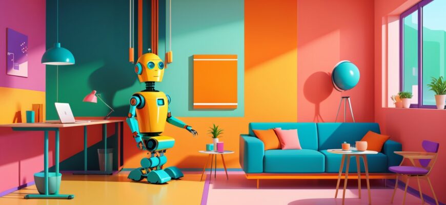 Интерактивные 3D-печатные светильники с изменяемыми цветами для космической атмосферы дома