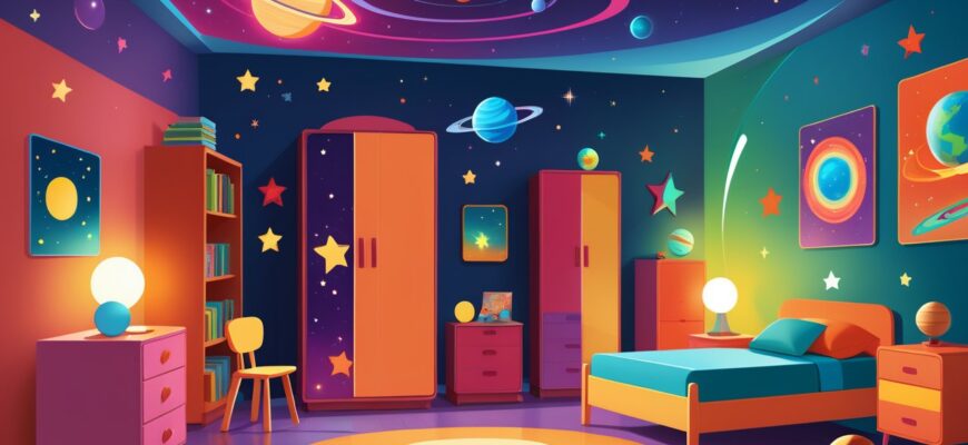 Как космическая пустота вдохновляет современный дизайн: от интерьеров до цифрового искусства